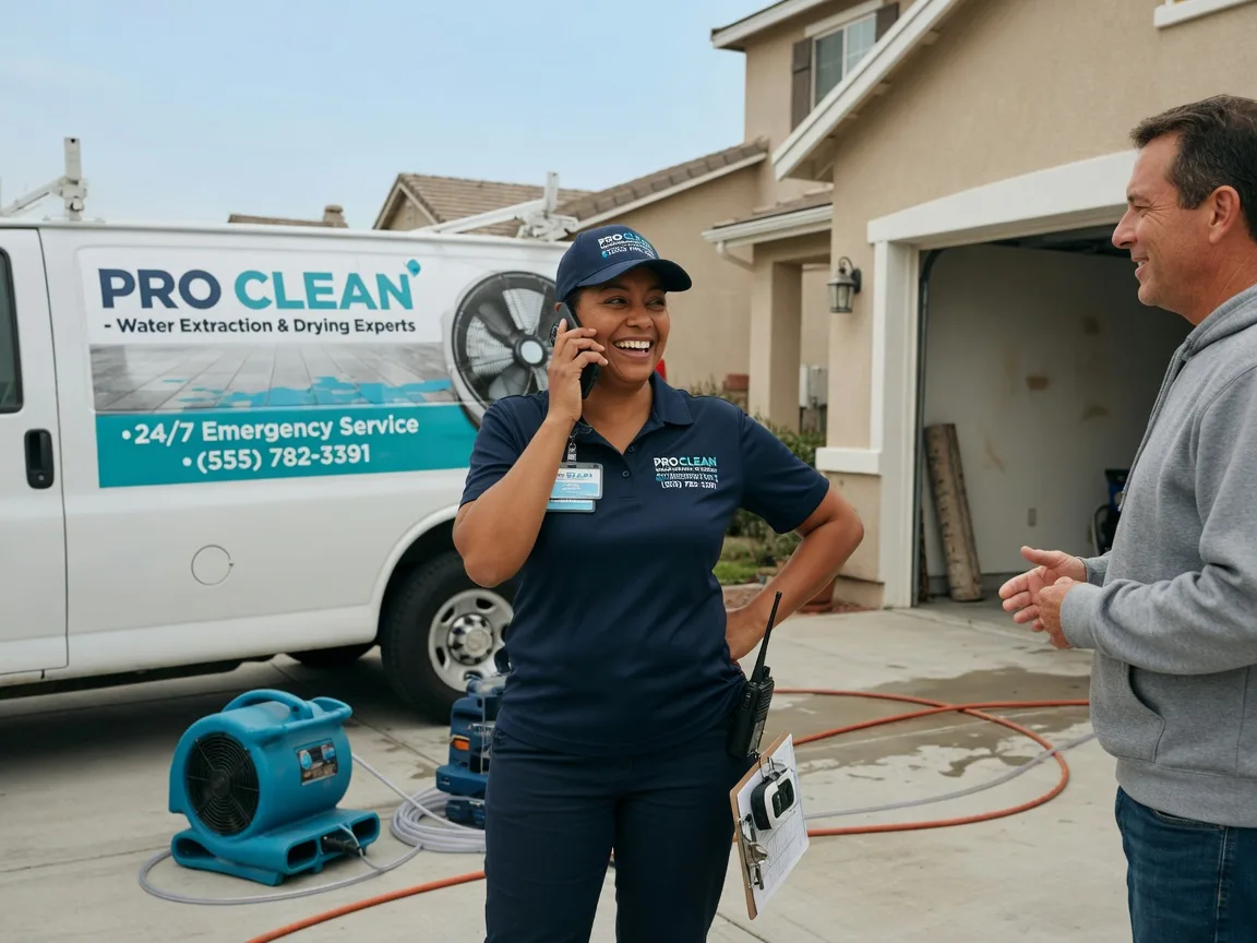 Water Extraction & Drying Vista, CA FAQs